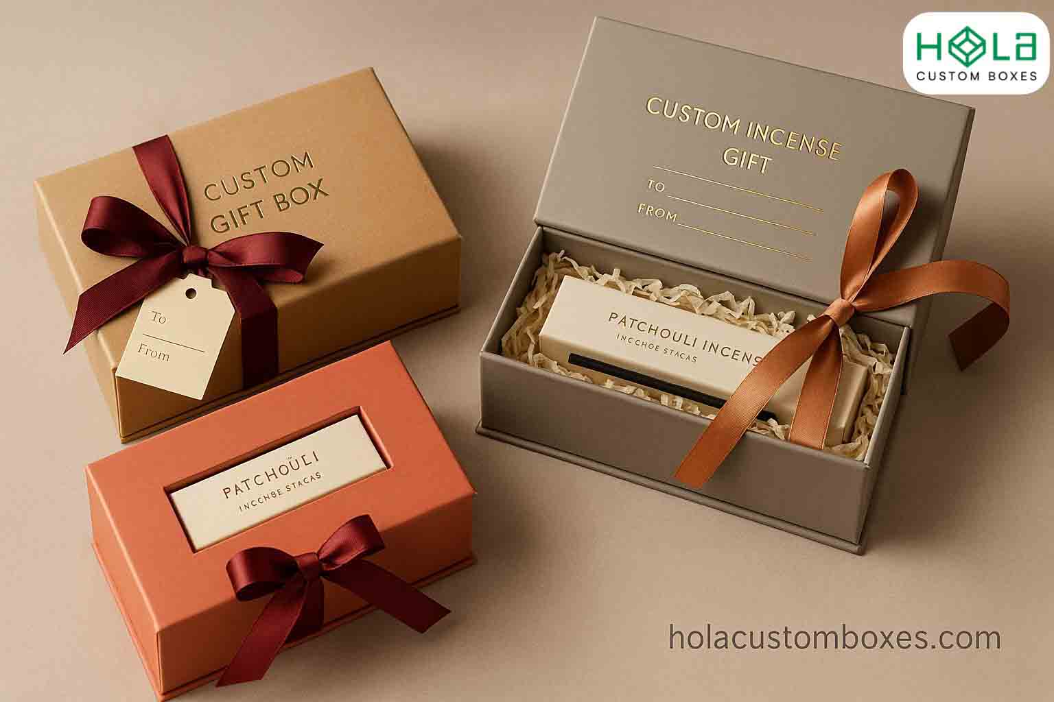 Incense gift boxes